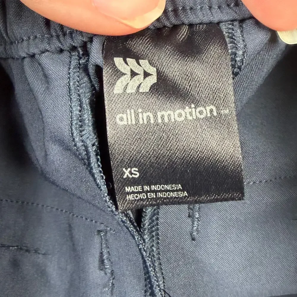 All in Motion Golf Shorts Women's XS Navy Blue Moisture Wicking UPF 50+ NWT